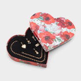 Aldo Bemyvalentine Gold/Clear Multi Women's Specialty - Necklace & bracelet set Women
